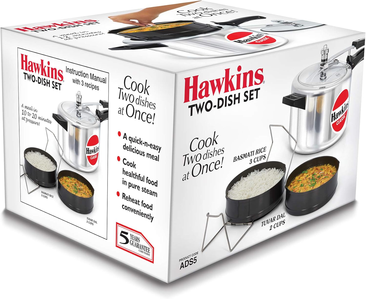 Hawkins Pressure Cooker 2 Dish Set