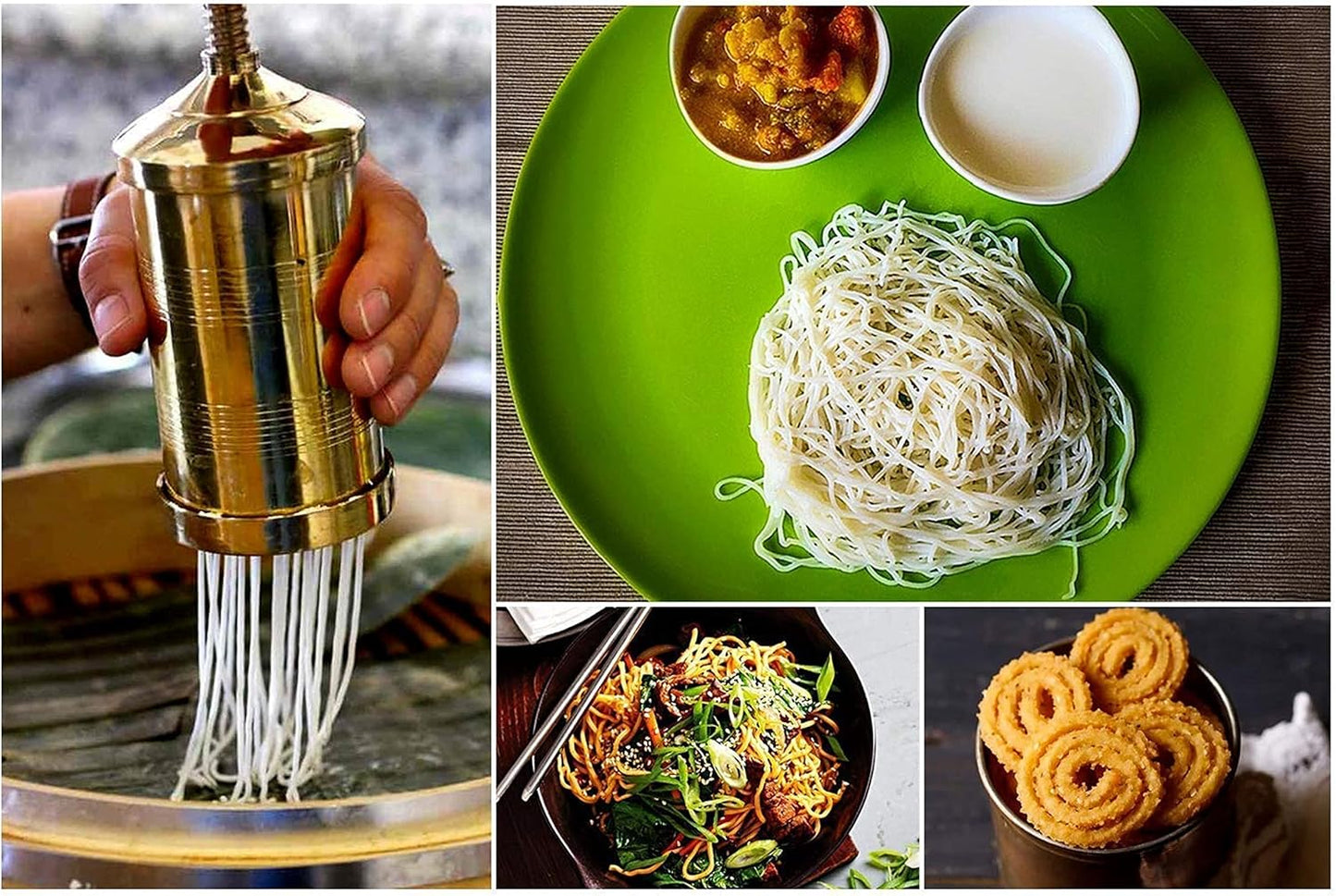Brass Sev Sancha Machine | chakli Press Maker | Brass Sev Sancha | Sevaiya Sev Gathiya Murukku Chakli Bhujia |Set 6 Different Plates