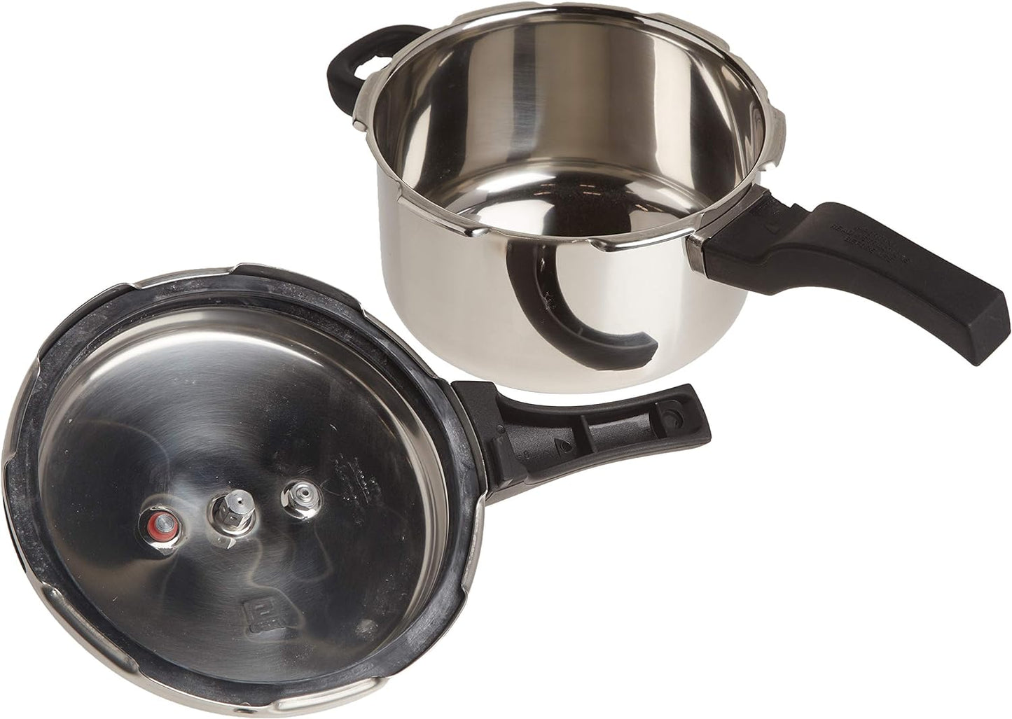Prestige 5.5L Alpha Deluxe Induction Base Stainless Steel Pressure Cooker, 5.5-Liter