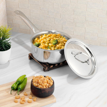 VINOD SMART TRIPLY SAUCEPAN WITH LID 18 CM