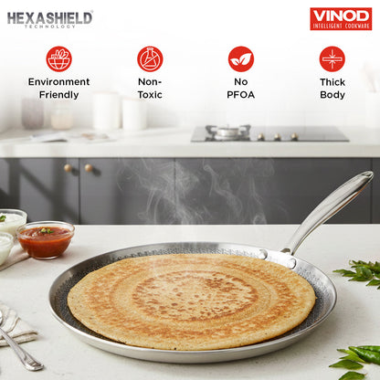 Vinod Platinum Pro X Dosa Tawa Honeycomb 28cm & 31cm