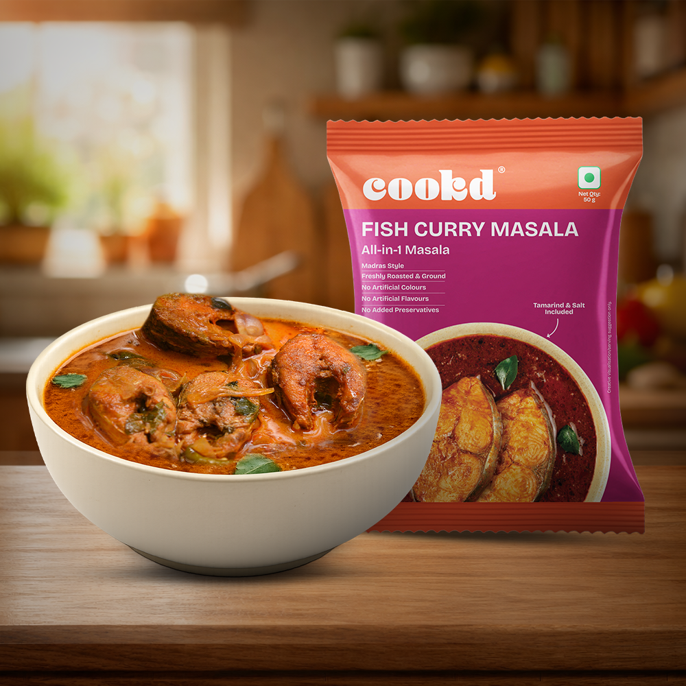 Cookd Fish Curry Masala 100g