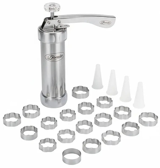 20Pc S/Steel Dough Press