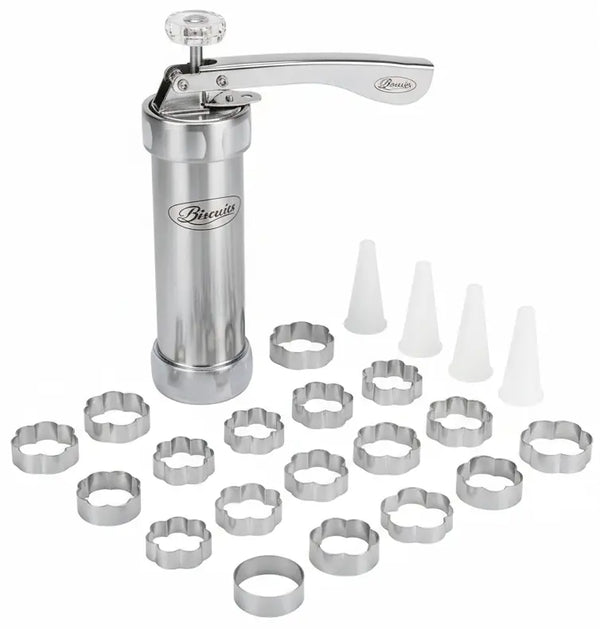 20Pc S/Steel Dough Press