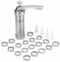 20Pc S/Steel Dough Press