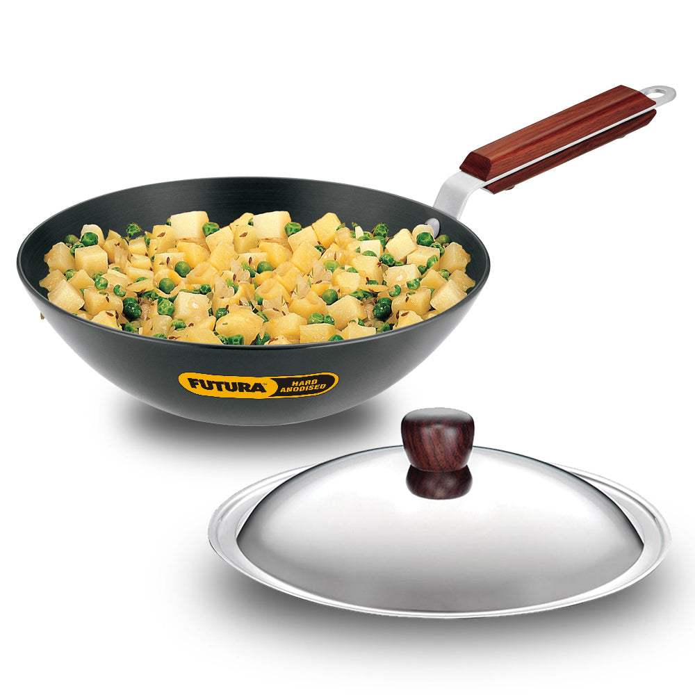 Futura HA Deep Fry Pan w SS Lid