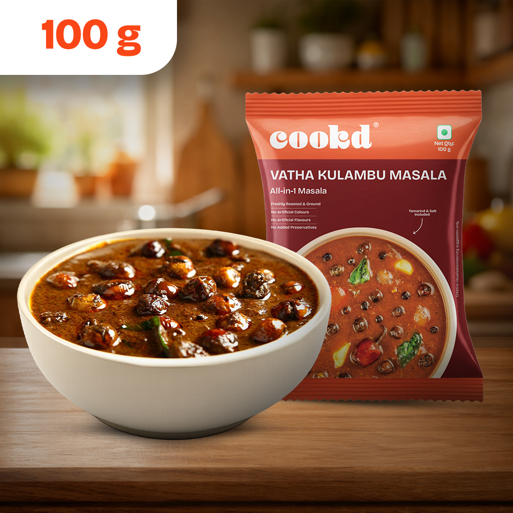 COOKD Vatha Kulambu Masala 100g