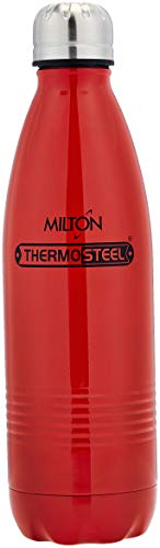 Milton Thermosteel Duo 750 DLX Bottle Style Flask 700 ml - Red