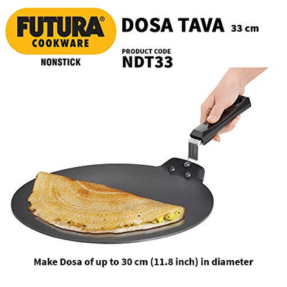 Hawkins Futura Nonstick Dosa Tava NDT28 NDT30