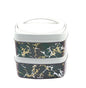 MILTON Plastic Casserole - 1400ml, Set of 2, Black