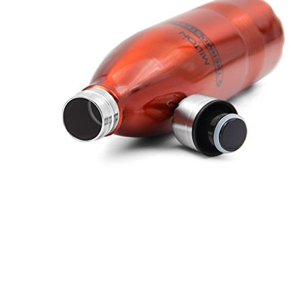 Milton Thermosteel Duo 750 DLX Bottle Style Flask 700 ml - Red