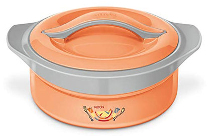 Milton Zenith 2500 Insulated Inner Stainless Steel Casserole, 2460 ml, Peach