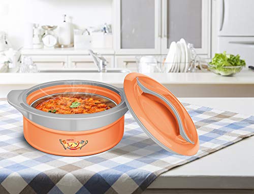 Milton Zenith 2500 Insulated Inner Stainless Steel Casserole, 2460 ml, Peach