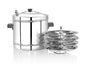Premier Stainless Steel 4 Plate (16pc) Idli Maker