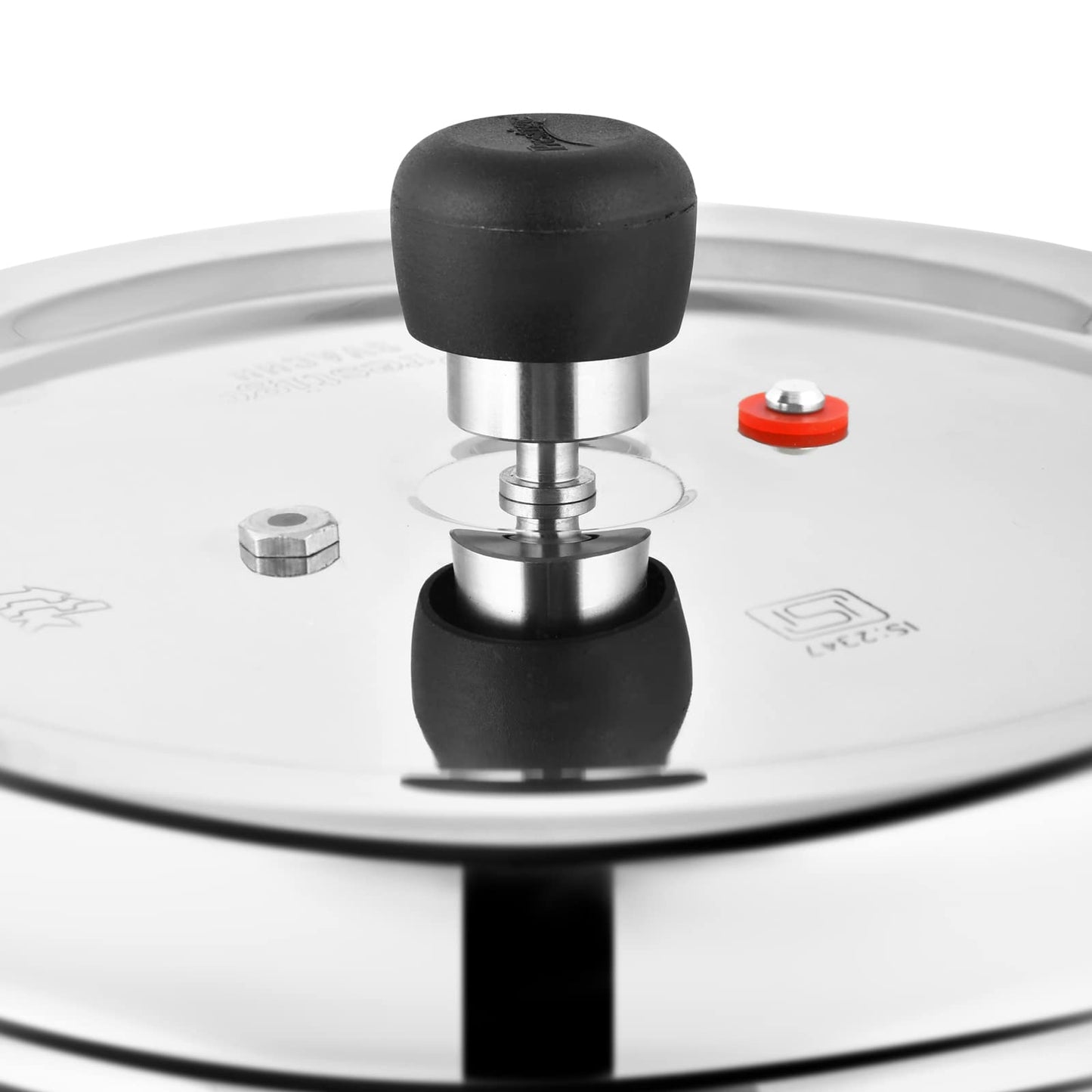 Prestige Deluxe Alpha 6.5 PRESSURE COOKER, 6.5 Liter, SILVER