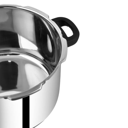 Prestige Deluxe Alpha 6.5 PRESSURE COOKER, 6.5 Liter, SILVER