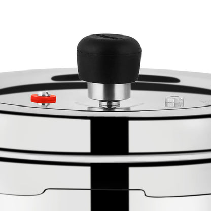 Prestige Deluxe Alpha Stainless Steel PRESSURE COOKER, 3 Liter, Silver