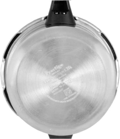 Prestige Popular Hard Anodized Aluminium Pressure Cooker, 2 litres, White