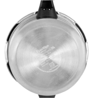 Prestige Popular Hard Anodized Aluminium Pressure Cooker, 2 litres, White