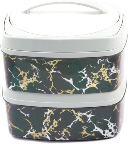 MILTON Plastic Casserole - 1400ml, Set of 2, Black