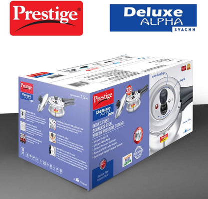Prestige PRESSURE COOKER, 1.5 Liter, SILVER