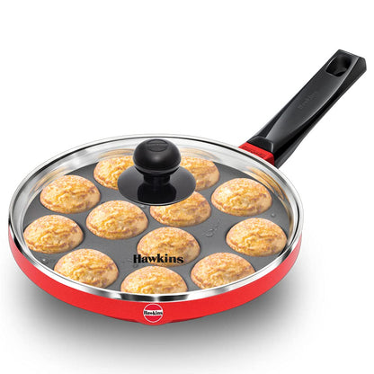 Hawkins Futura Non Stick Appe Pan with Glass Lid, 22 cm Size NAPE22G