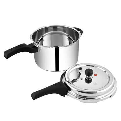 Prestige Deluxe Alpha 6.5 PRESSURE COOKER, 6.5 Liter, SILVER