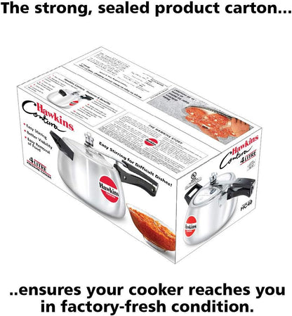Hawkins Contura Pressure Cooker, 4 Litre Capacity - HC40