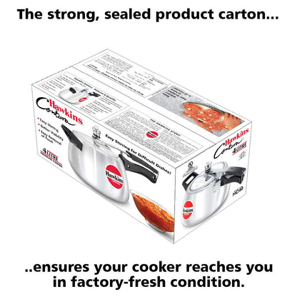 Hawkins Contura Pressure Cooker, 4 Litre Capacity - HC40