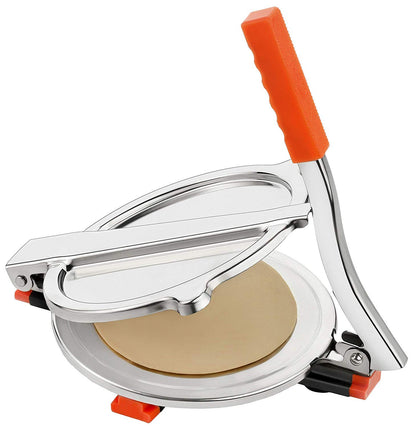 High Grade Stainless Steel Puri Press Papad Maker Roti Maker Easy to Use