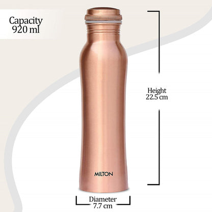 MILTON Copperas Bottle, 1 Piece 920ml, 1000 Copper