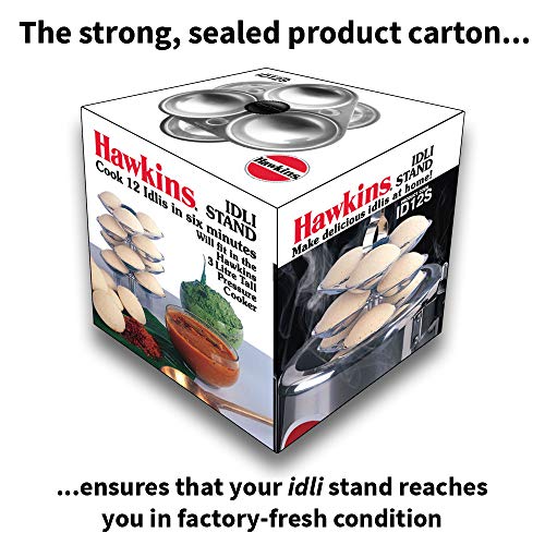 Hawkins 12 Idli Set for 3.0 Litre Tall Pressure Cooker