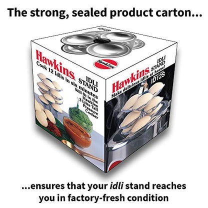 Hawkins 12 Idli Set for 3.0 Litre Tall Pressure Cooker